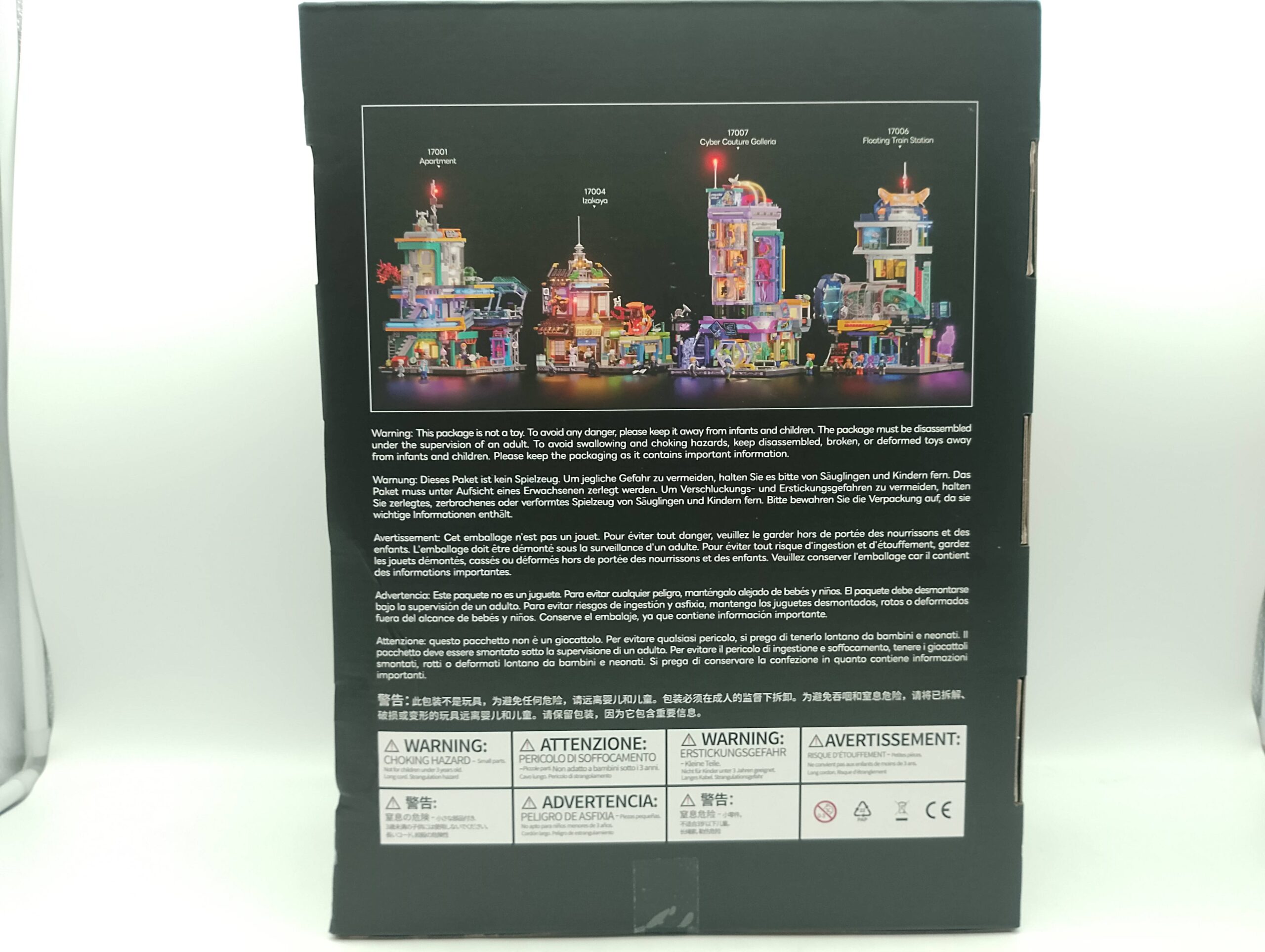 Lumibricks / Funwohle 17007 Cyber Couture Galleria – beleuchtetes Cyberpunk-Klemmbaustein-Set – Bild 2