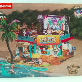 Lumibricks / Funwohle 20004 Surf Shop – beleuchtetes Klemmbaustein-Set Sommer, Strand und Surfen in einem Modell