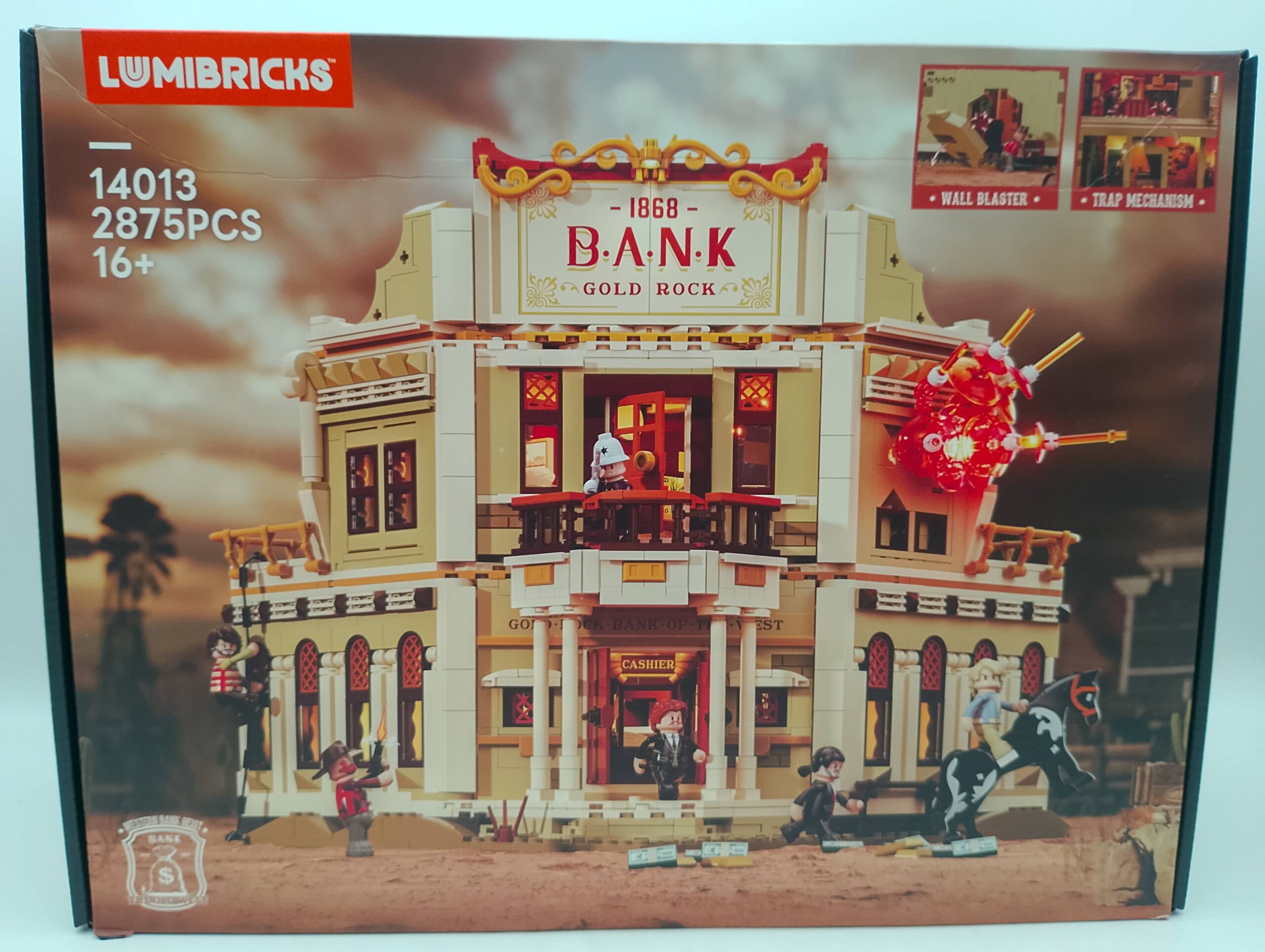Lumibricks Western Bank Heist LB9097