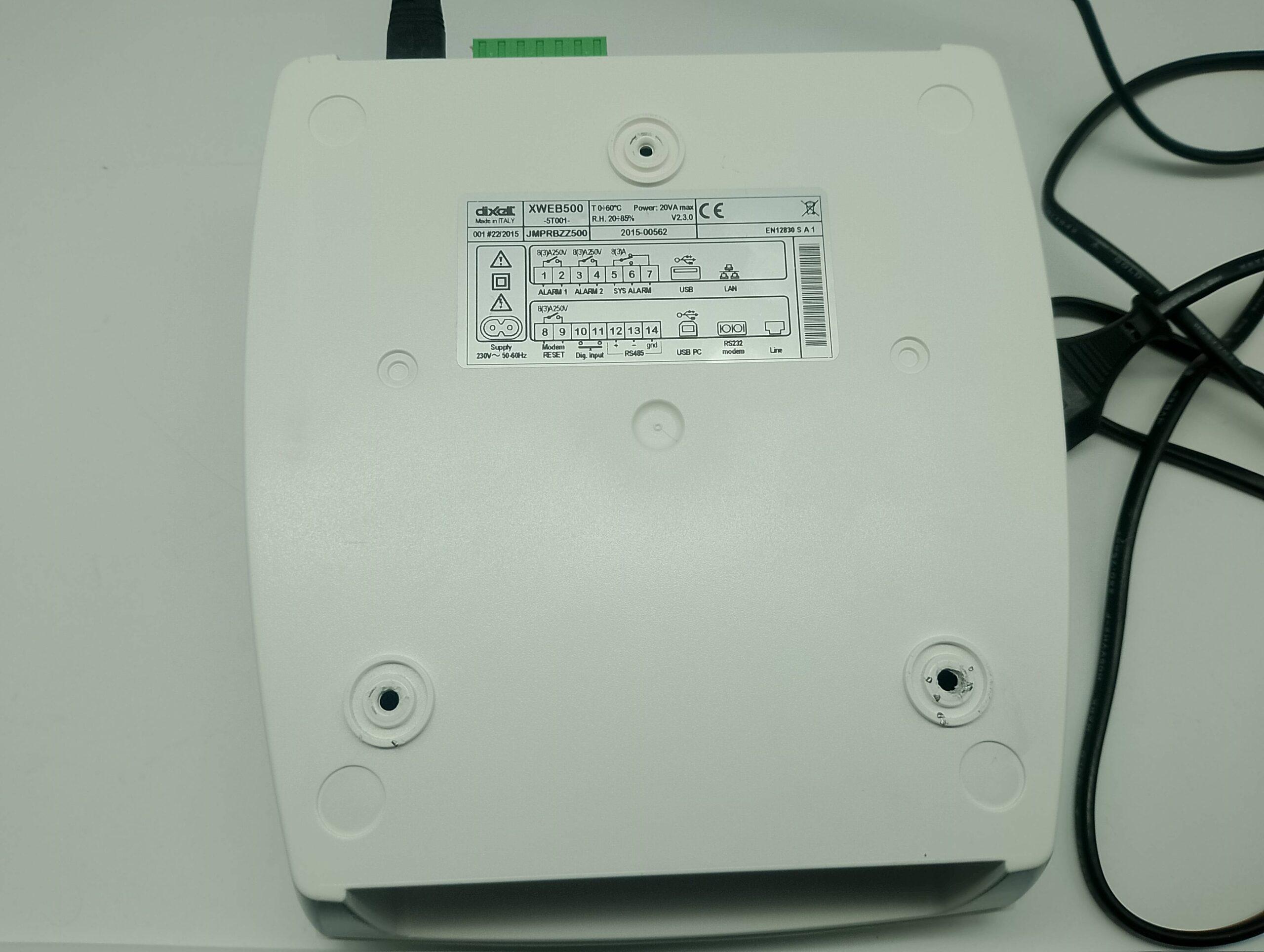 Dixell XWEB500-5T001 Kontrolleinheit Datenerfassung und Alarmüberwachung – Bild 4