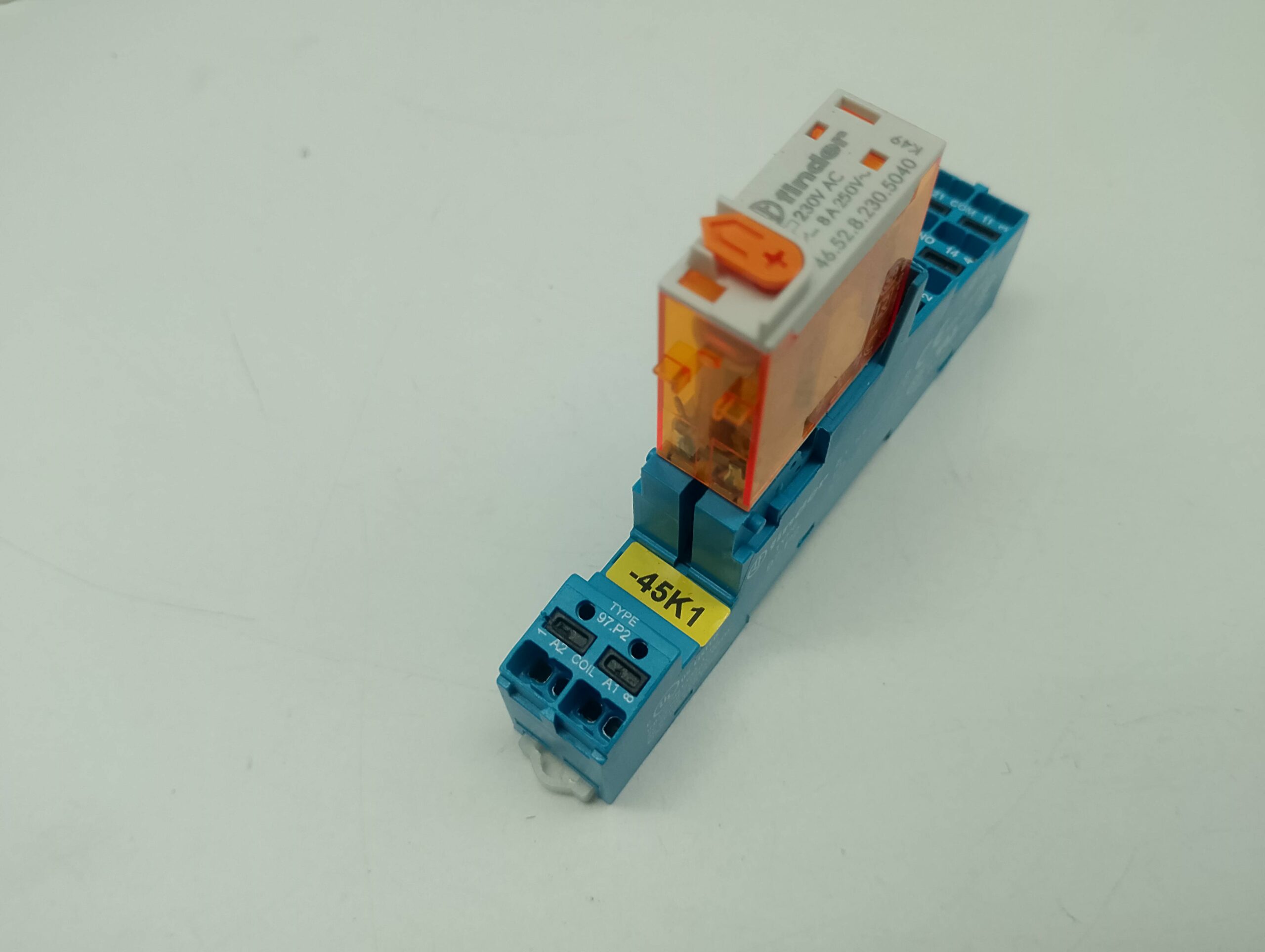 Finder 46.52.8.230.5040 Relais 230V AC 8A 250V Sockel 97.P2 – Bild 5