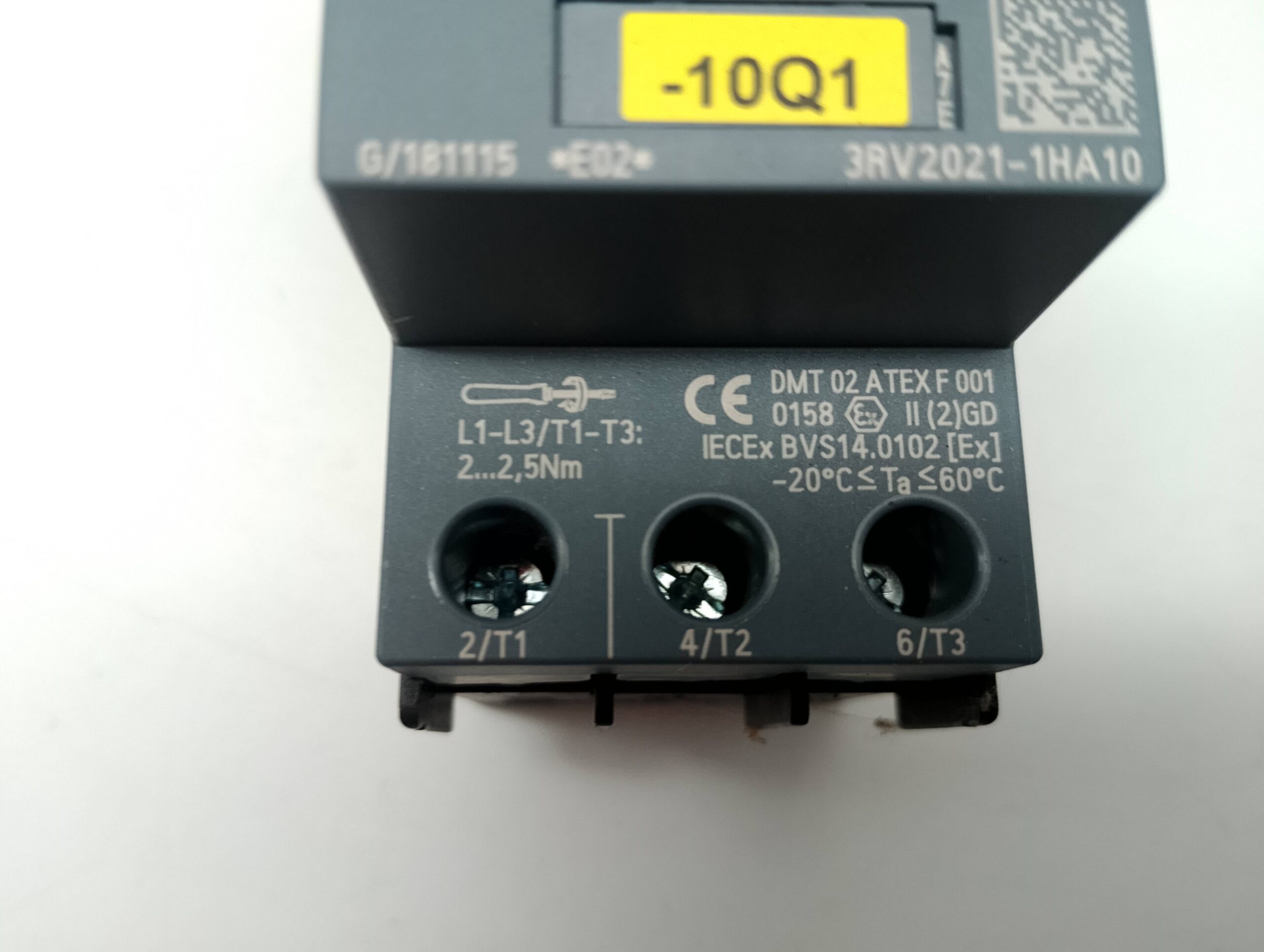 Siemens Sirius 3RV2021-1HA10 Motorschutzschalter, Leistungsschalter 5,5-8A – Bild 4