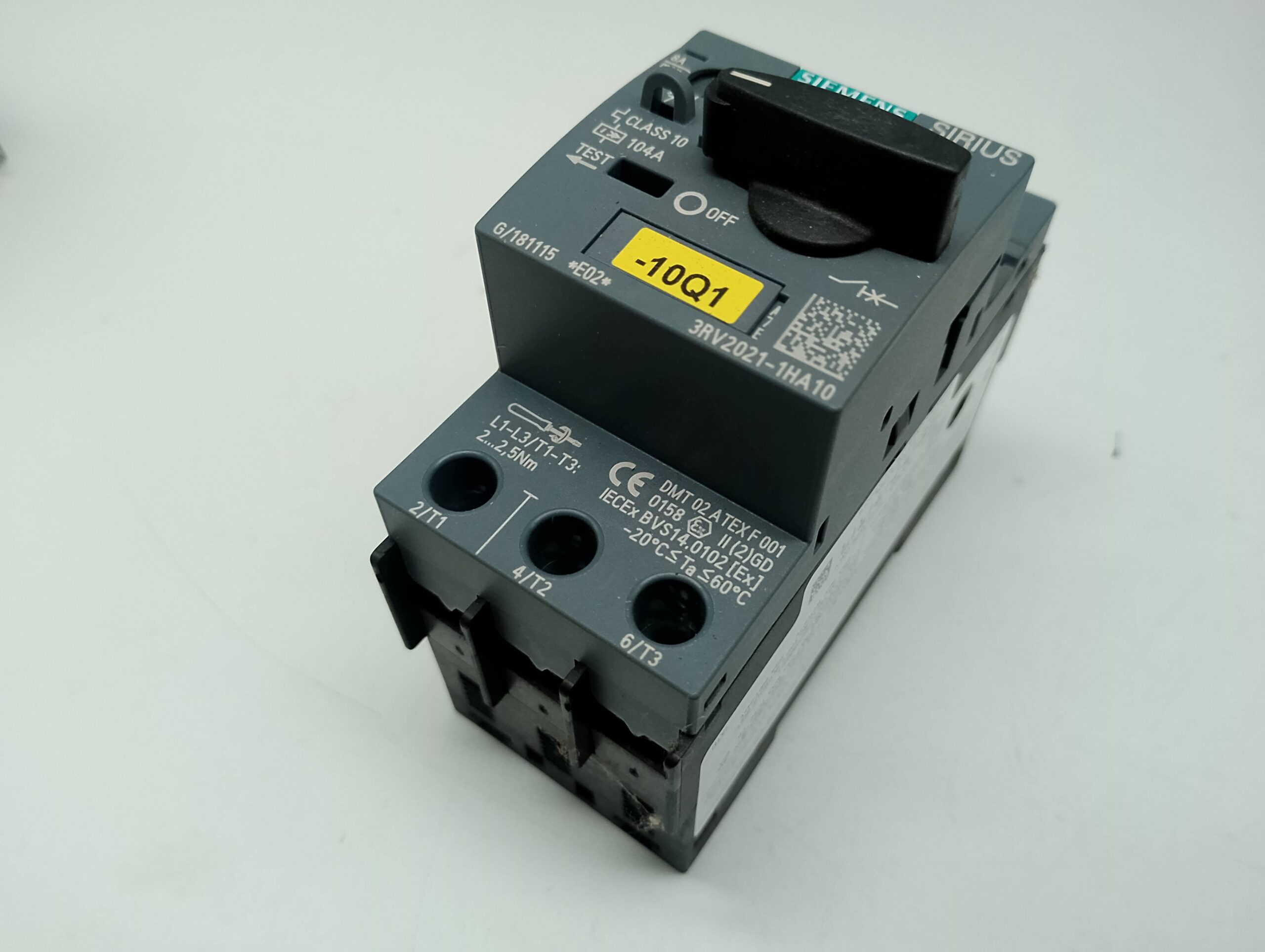 Siemens Sirius 3RV2021-1HA10 Motorschutzschalter, Leistungsschalter 5,5-8A – Bild 6