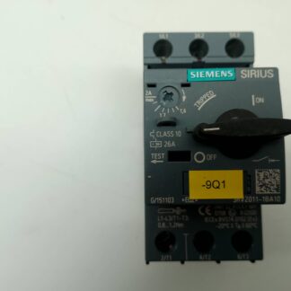 Siemens Sirius 3RV2011-1BA10 Motorschutzschalter, Leistungsschalter 1,4-2A