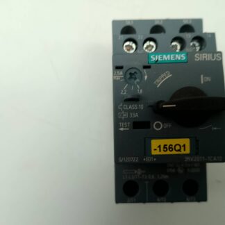 Siemens Sirius 3RV2011-1CA10 Motorschutzschalter, Leistungsschalter 1,8-2,5A
