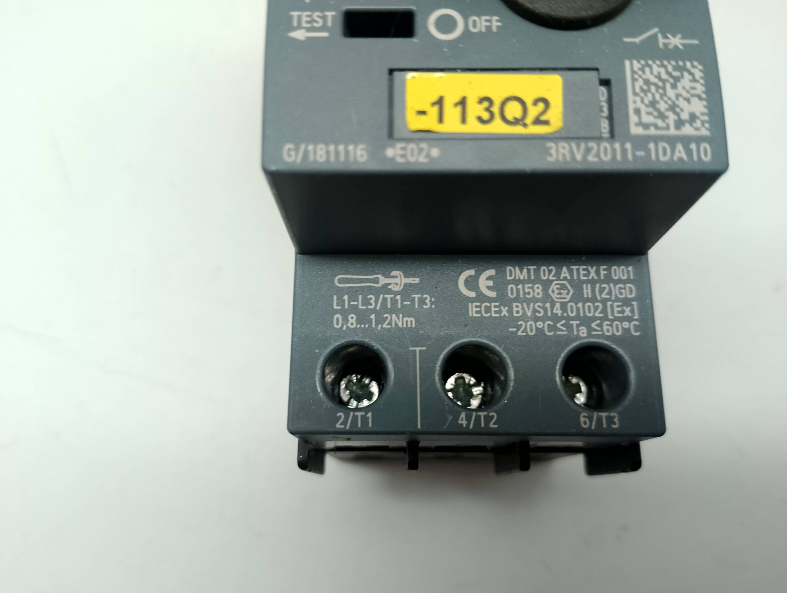 Siemens Sirius 3RV2011-1DA10 Motorschutzschalter, Leistungsschalter 2,2-3,2A – Bild 4