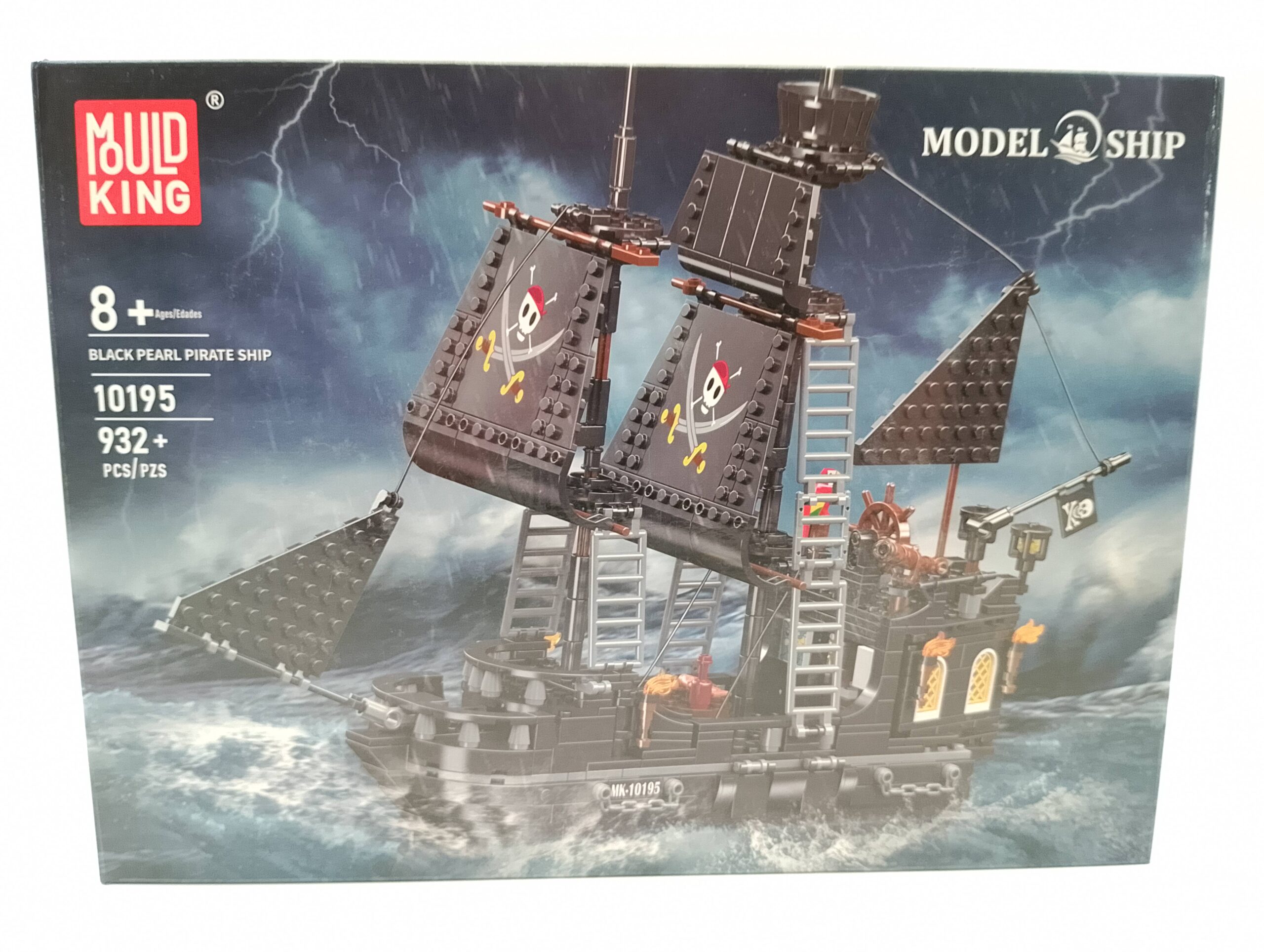 Mould King 10195 Piratenschiff-Bausatz | 932 Teile