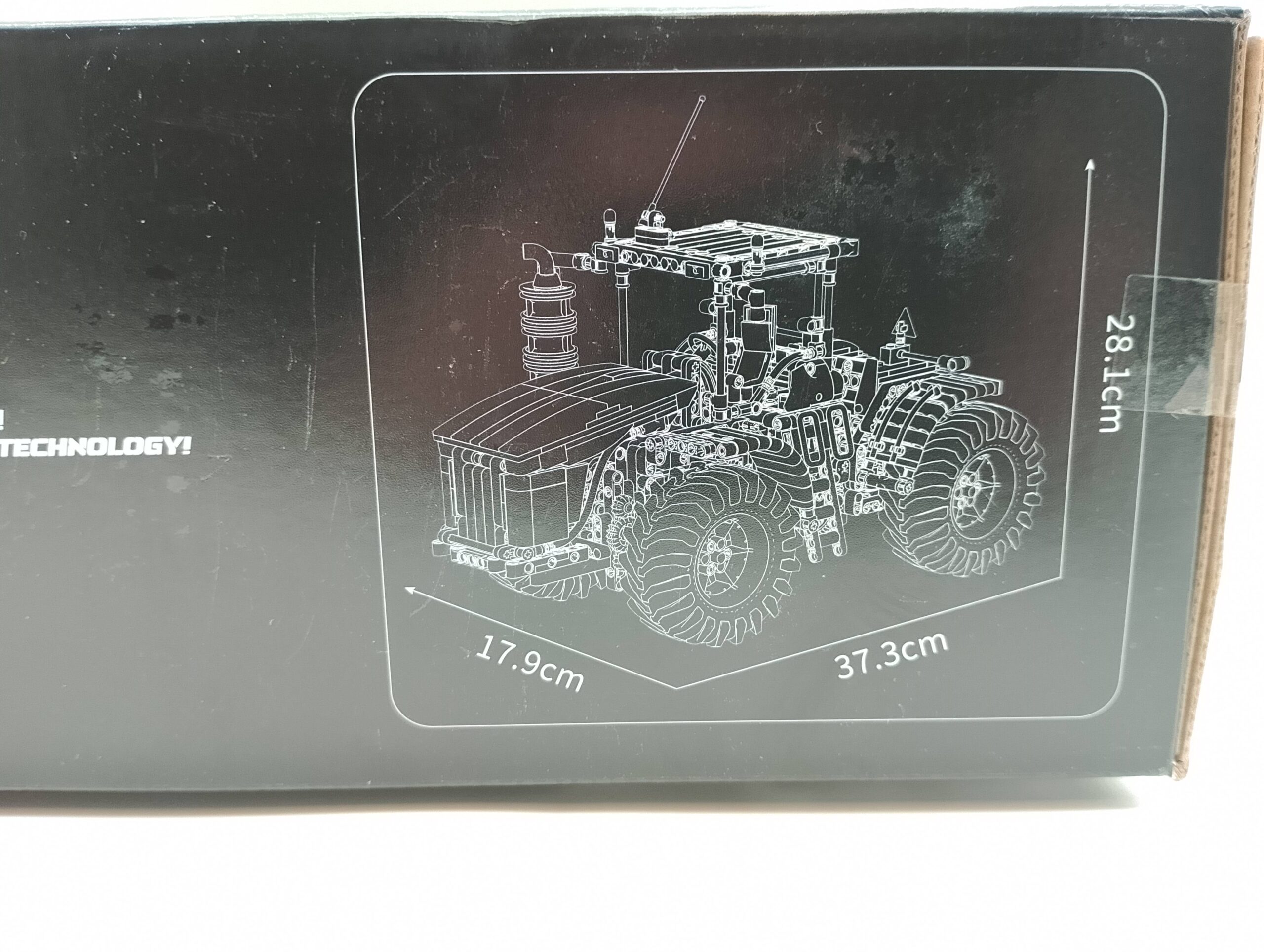 Mould King 17081 Challenger Knickgelenkter Traktor Ferngesteuert 1300 Teile – Bild 3