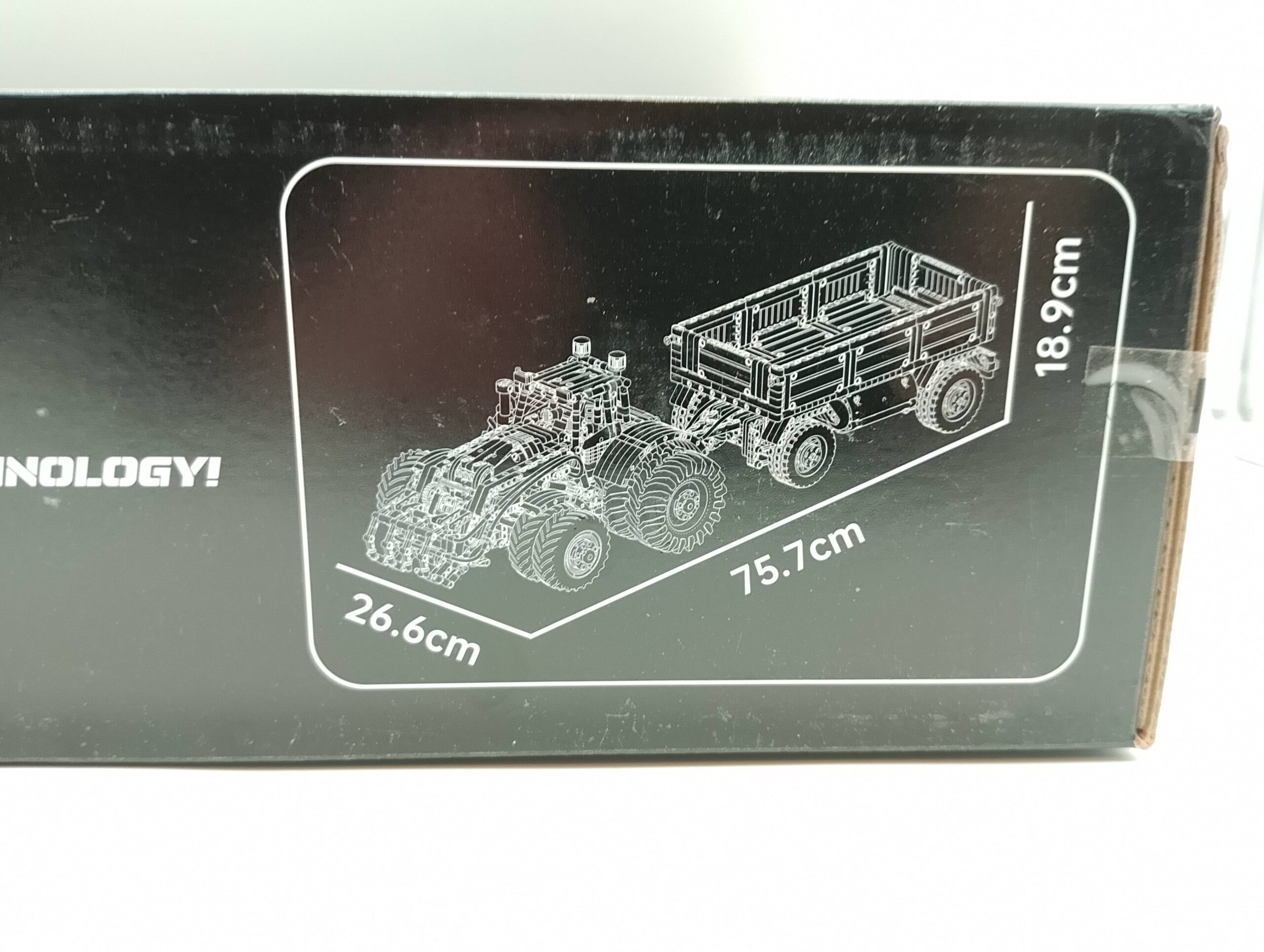 Mould King 17095 RC Remote Control Schwerlasttraktor Bausatz 2.368 Teile – Bild 3