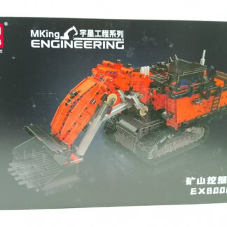 Mould King 17100 EX8000 RC Remote Control Bergbau-Raupenbagger Bausatz 2.436 Teile