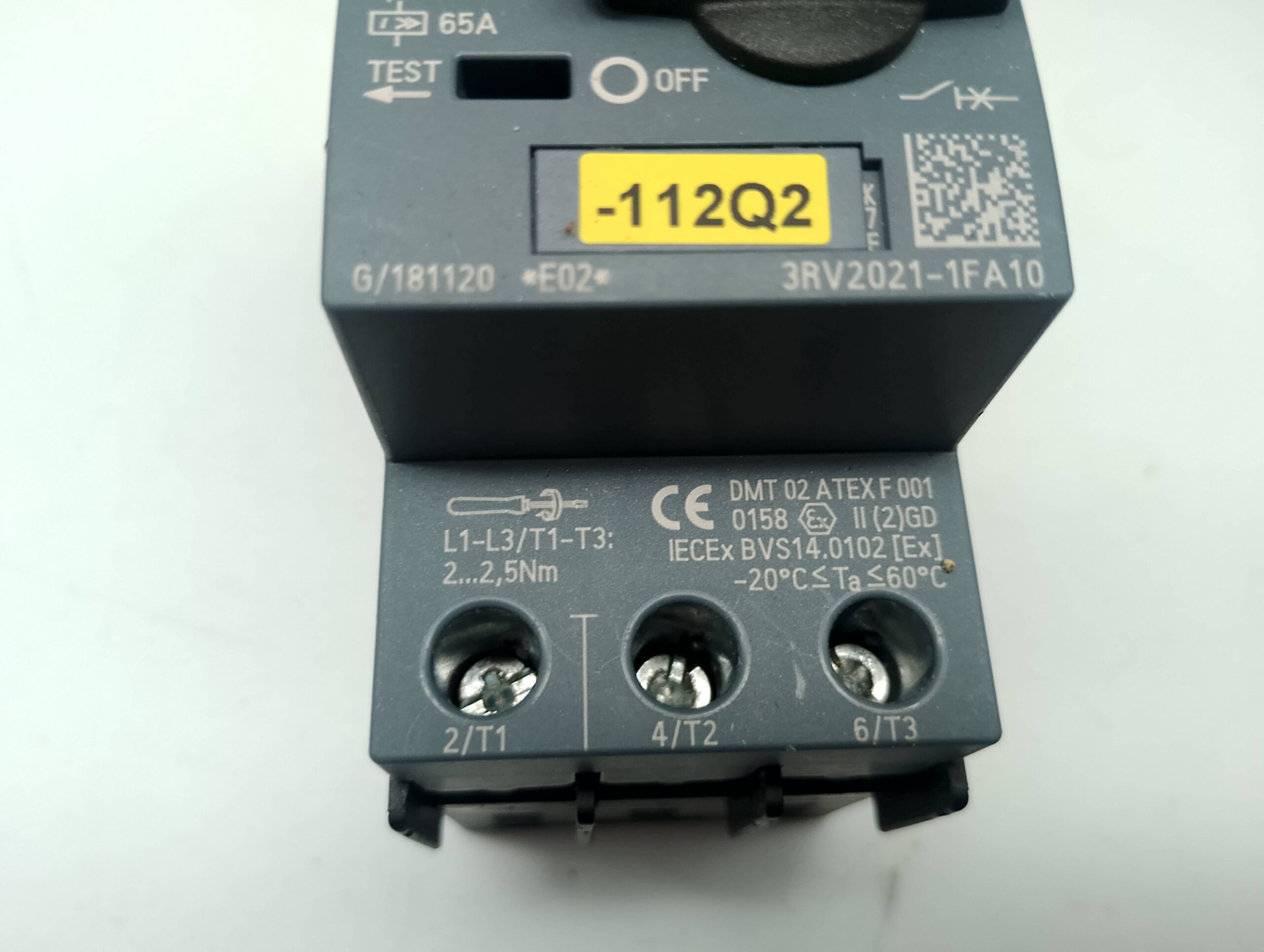 Siemens Sirius 3RV2021-1FA10 Motorschutzschalter, Leistungsschalter 3,5-5A – Bild 4