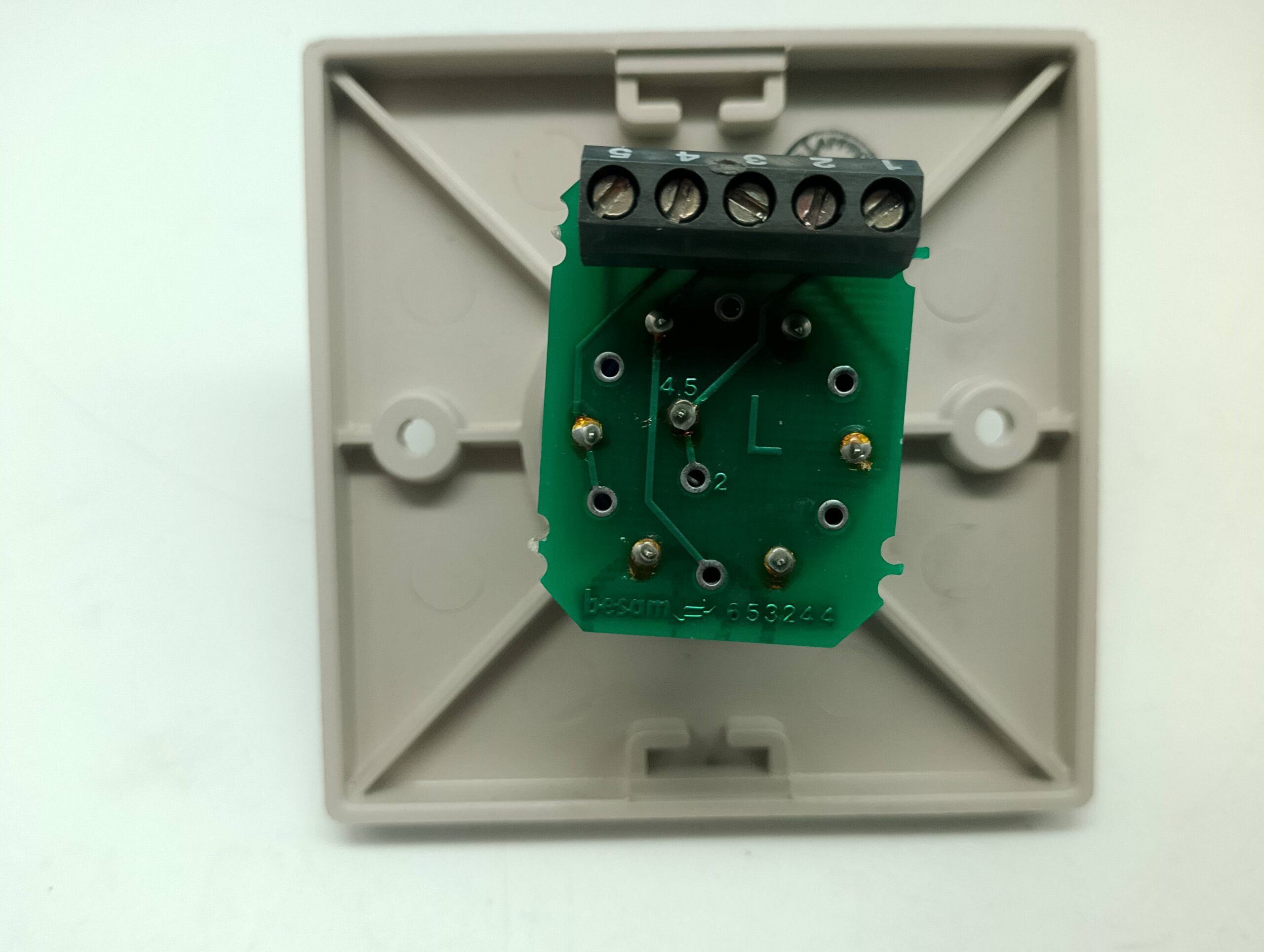 Besam Schiebetür Schalter mit Schlüssel 653244 Platine – Bild 2