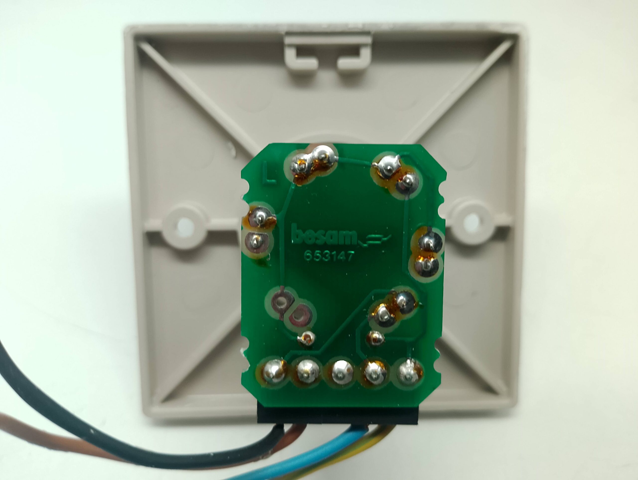 Besam Schiebetür Schalter mit Schlüssel 653147 Platine – Bild 2