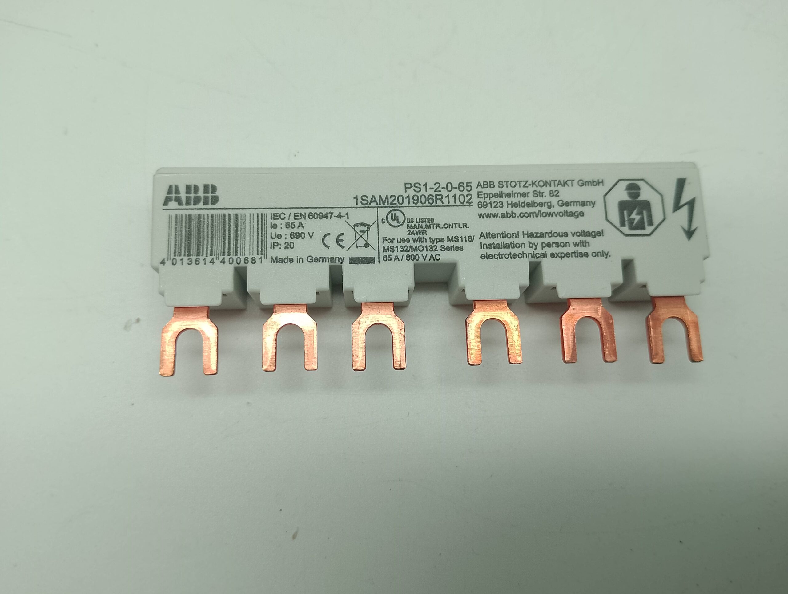 ABB Sammelschiene PS1-2-0-65 1SAM201906R1102