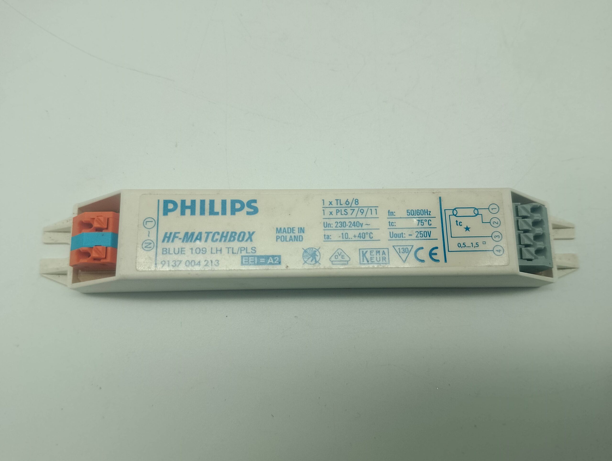 Philips HF-Matchbox Blue 109 LH TL/PLS 9137004213 NEU