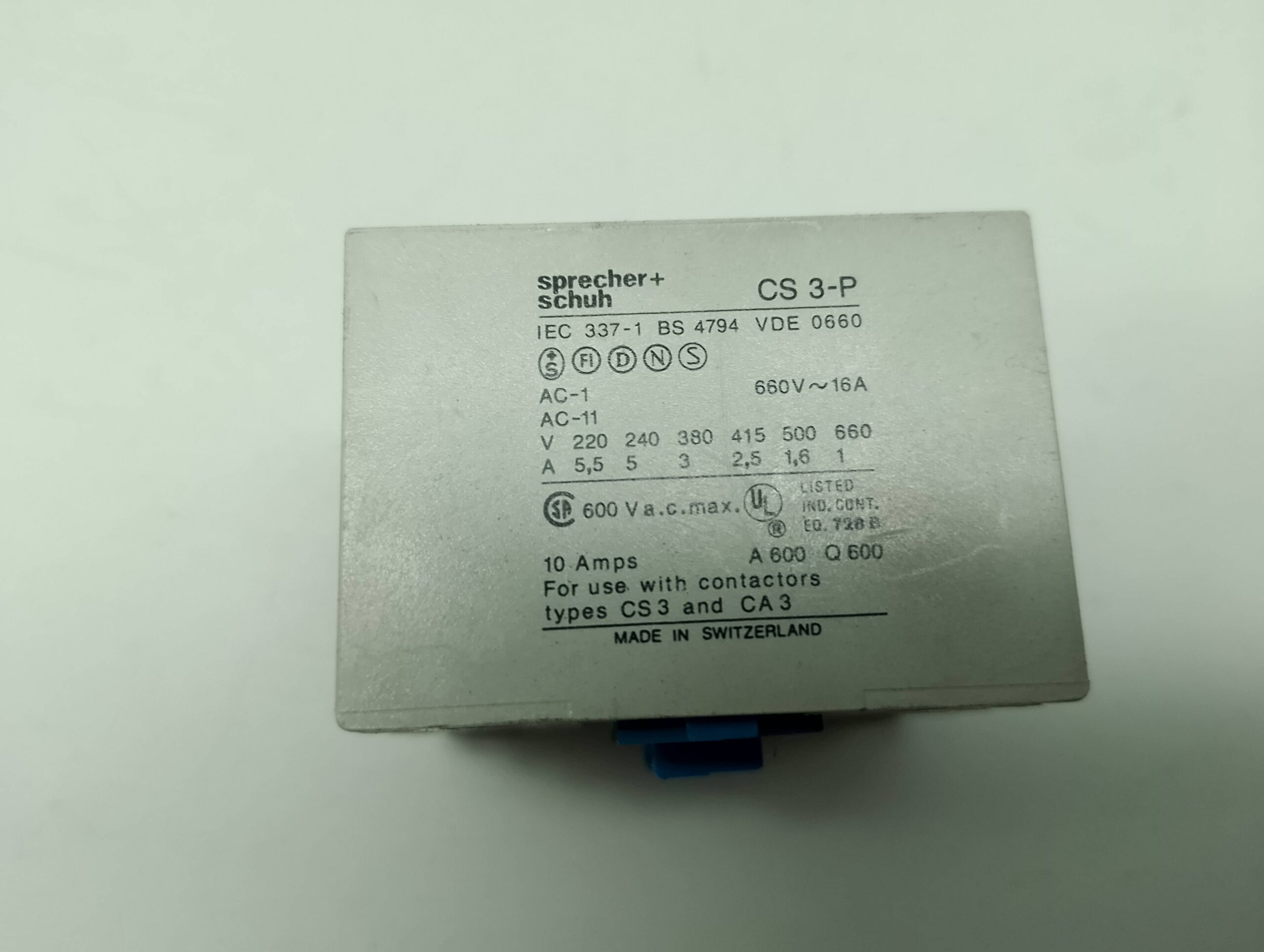 Sprecher + Schuh CS3-P-22 Hilfskontakt Ersatzteil – Bild 2