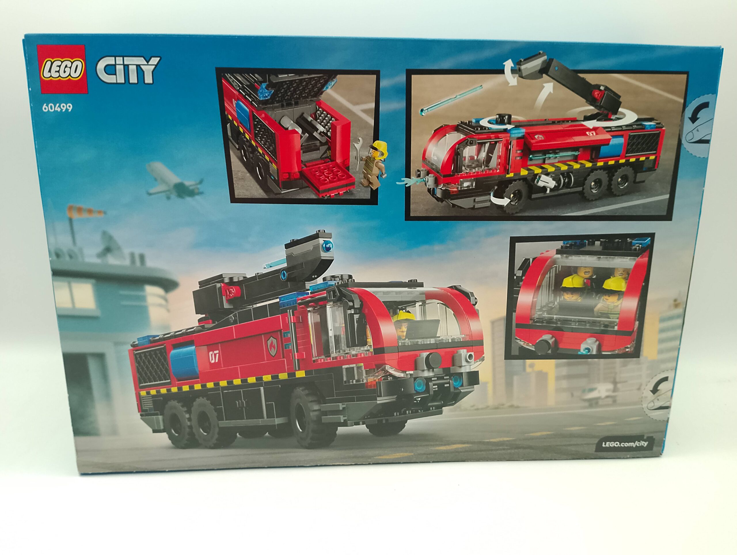 LEGO City 60499 Flughafenlöschfahrzeug 60499 – Bild 2