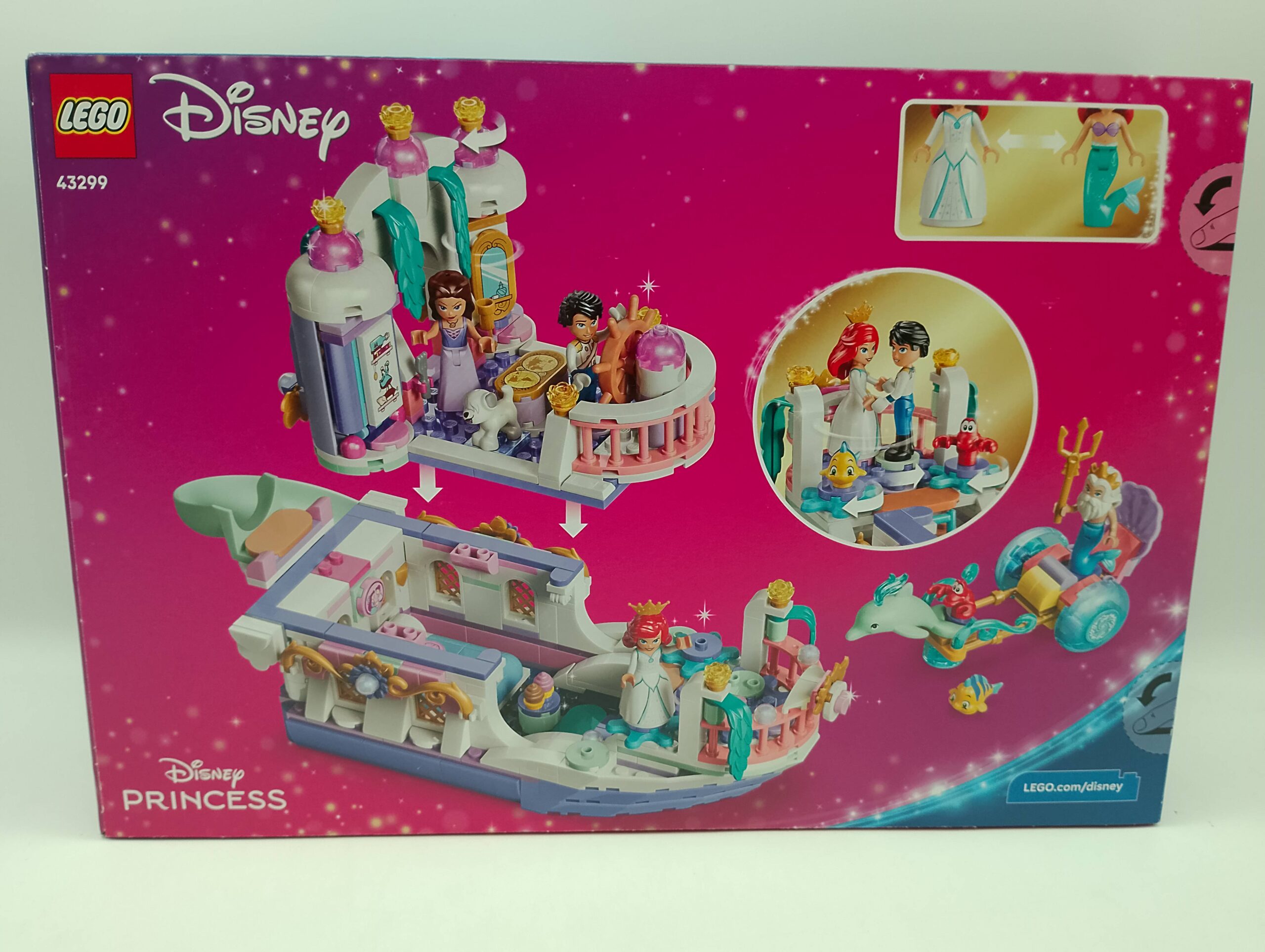 LEGO Disney Princess 43299 Arielles Königliches Hochzeitsboot – Bild 2
