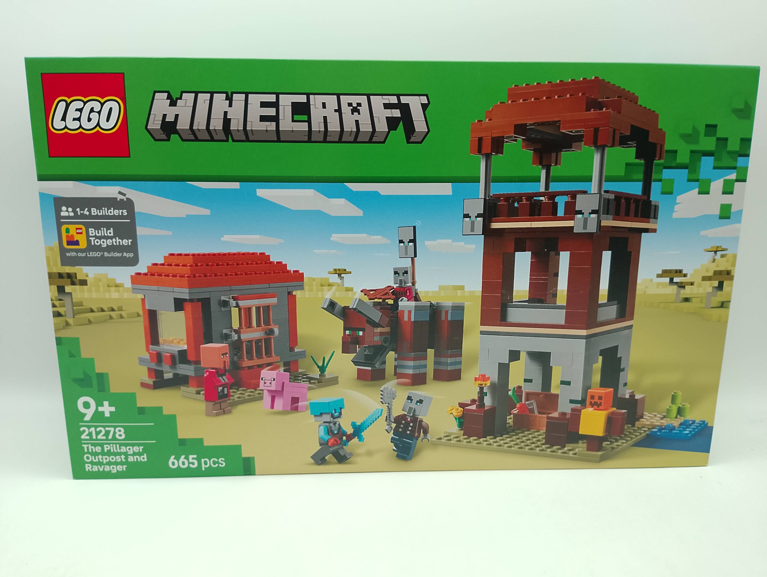 LEGO Minecraft 21278 Ein Verwüster am Plünderer-Außenposten