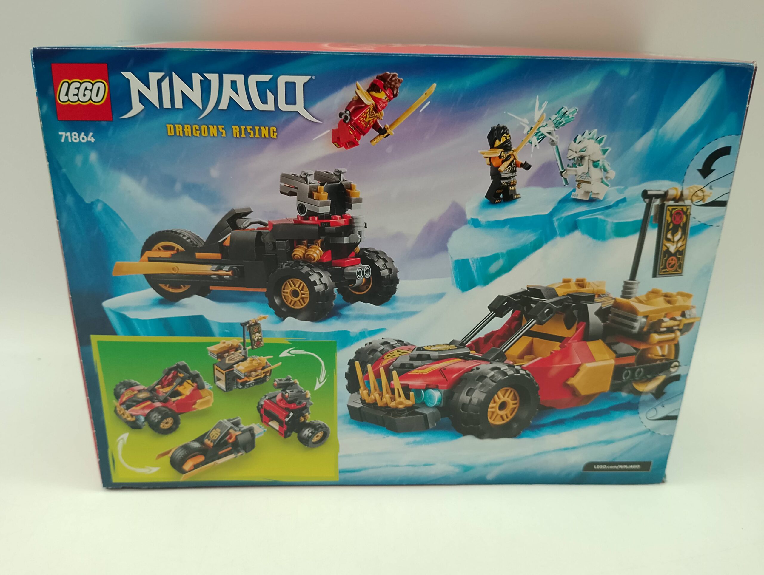 LEGO Ninjago 71864 Kais und Coles Kombi-Flitzer – Bild 2