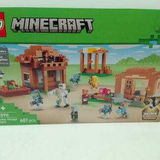 LEGO Minecraft 21596 Angriff des Magiers auf das Dorf