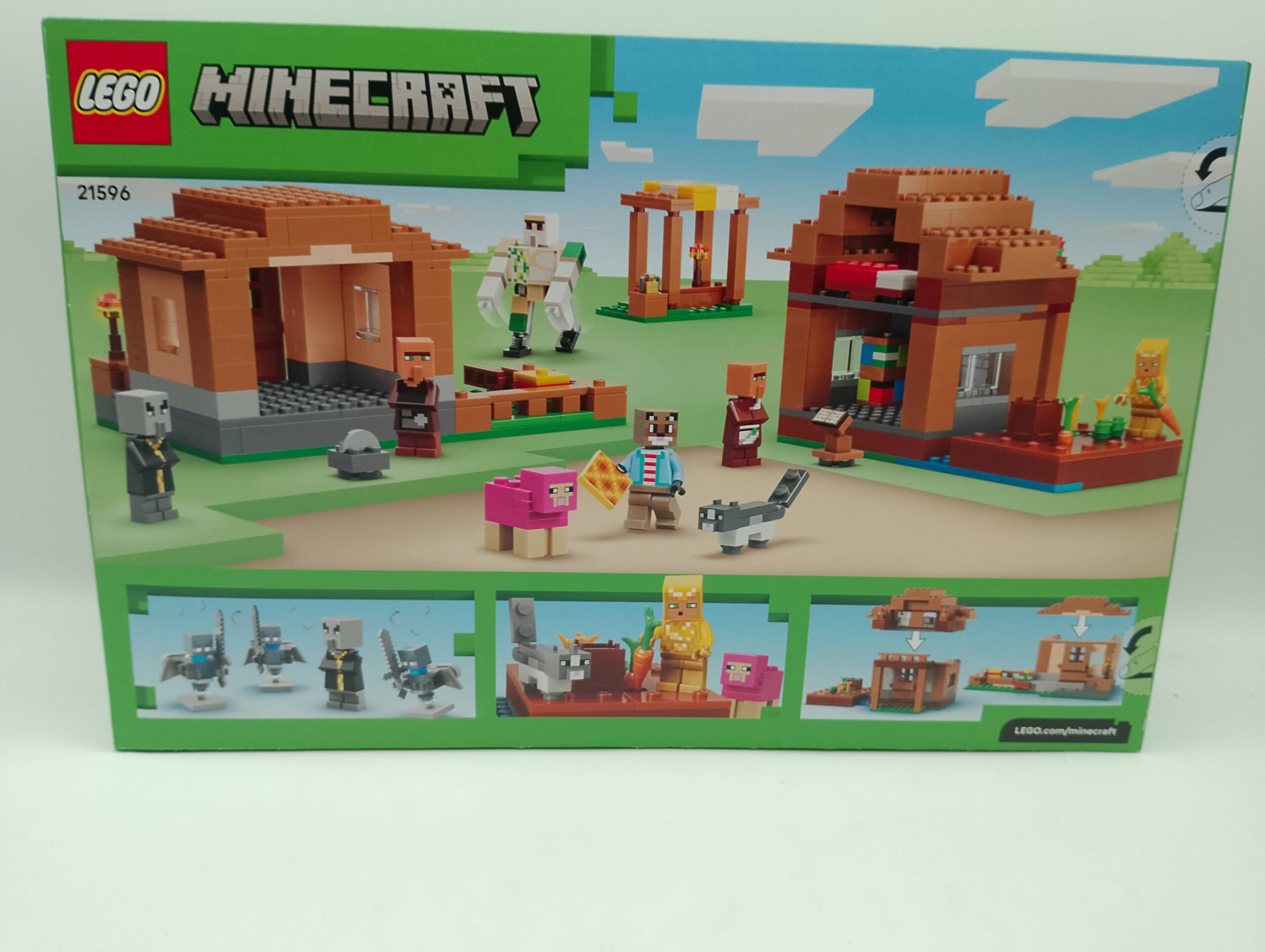 LEGO Minecraft 21596 Angriff des Magiers auf das Dorf – Bild 2