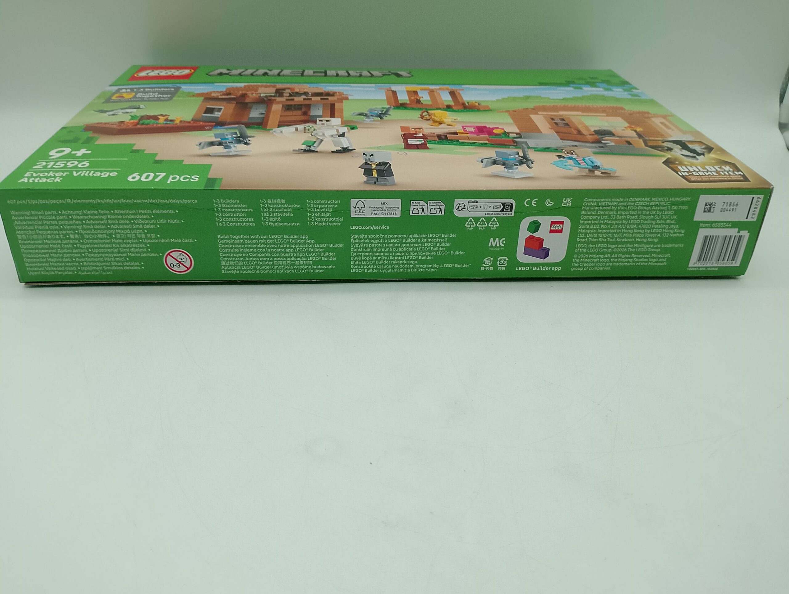 LEGO Minecraft 21596 Angriff des Magiers auf das Dorf – Bild 4