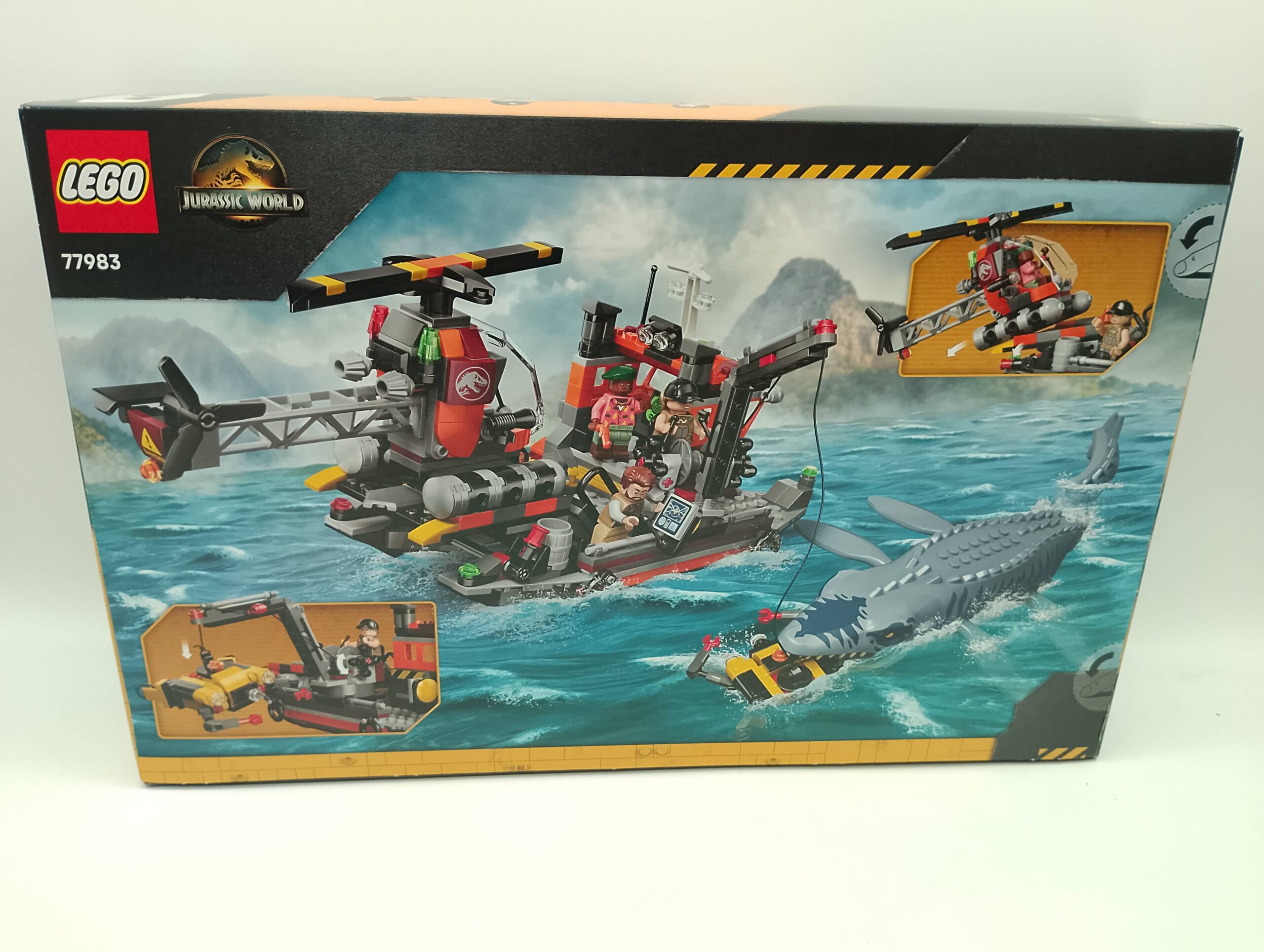 LEGO Jurassic World 77983 Mosasaurier-Angriff auf das Boot – Bild 2