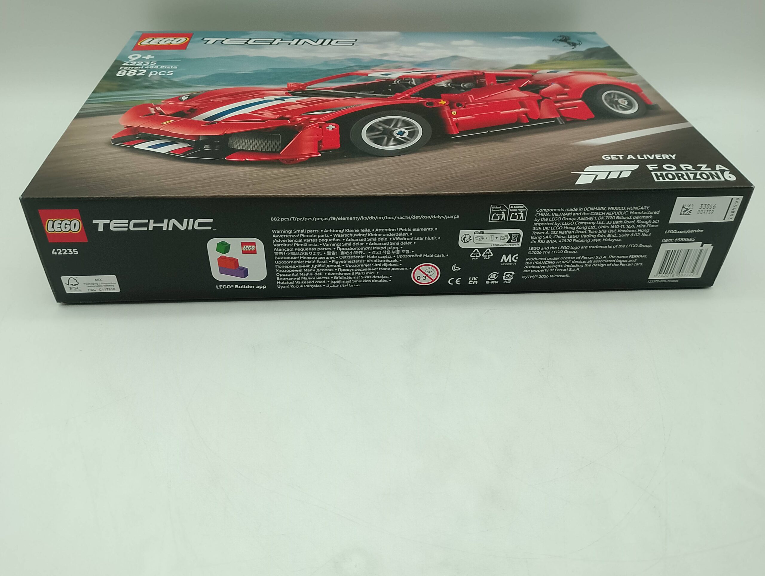 LEGO Technic 42235 Ferrari 488 PISTA Auto – Bild 5