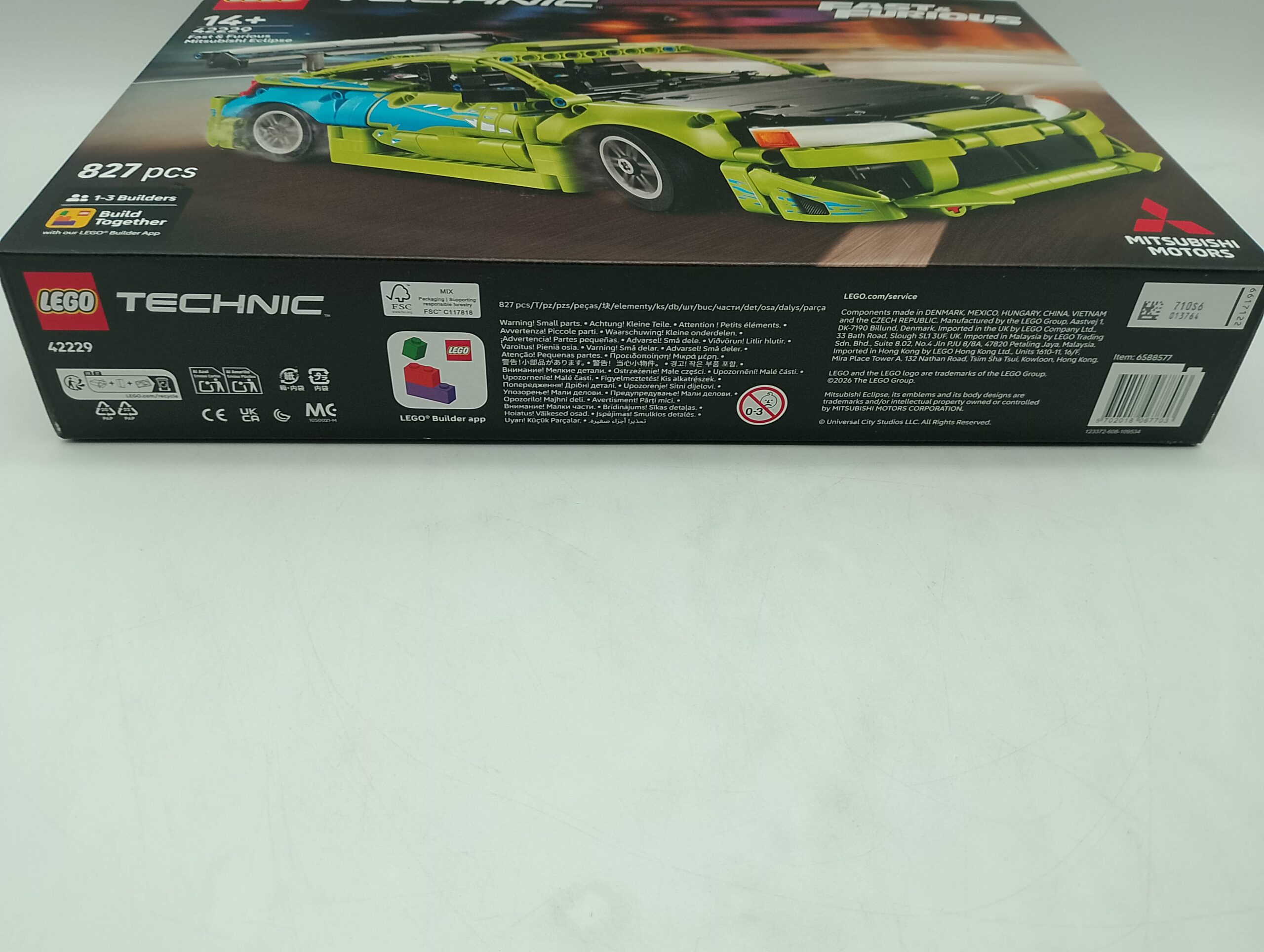 LEGO Technic 42229 Fast and Furious Mitsubishi Exlipse Auto – Bild 5