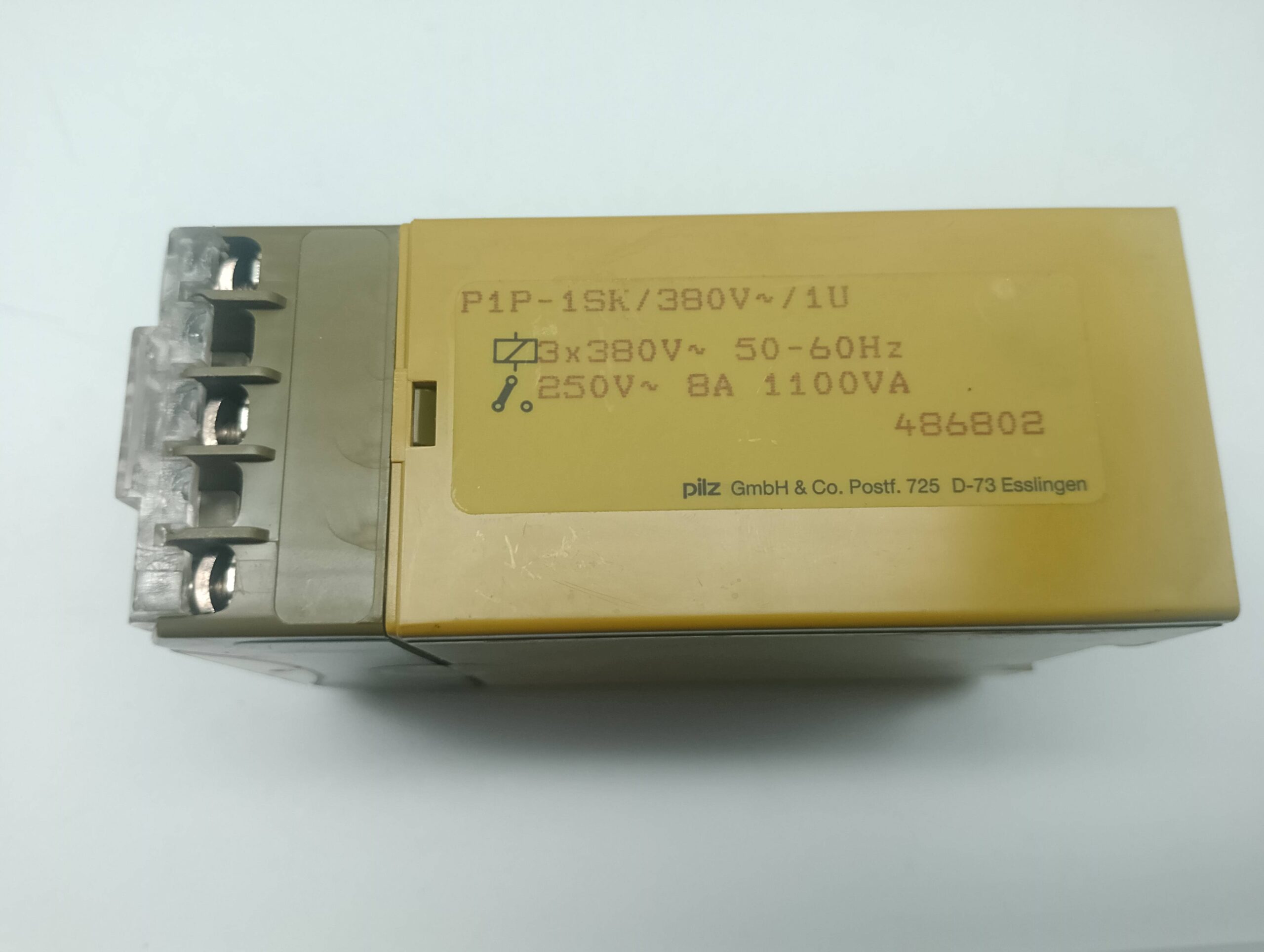 Pilz P1P-1SK Phasenfolgerelais – 3 × 380 V AC – gebraucht – Bild 2