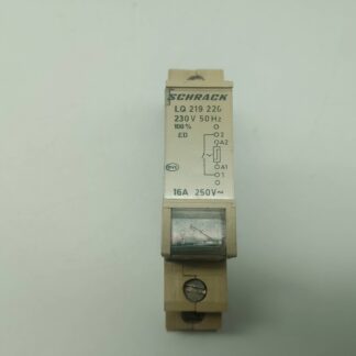 Schrack LQ219220 Fernschalter / Stromstoßschalter – 230 V AC, 16 A – gebraucht