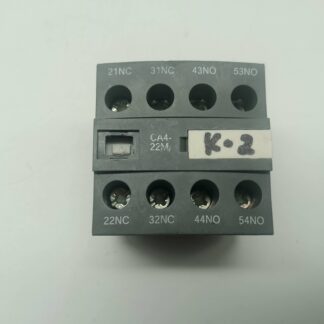 ABB CA4-22M Hilfskontaktblock – 2 Schließer + 2 Öffner – gebraucht