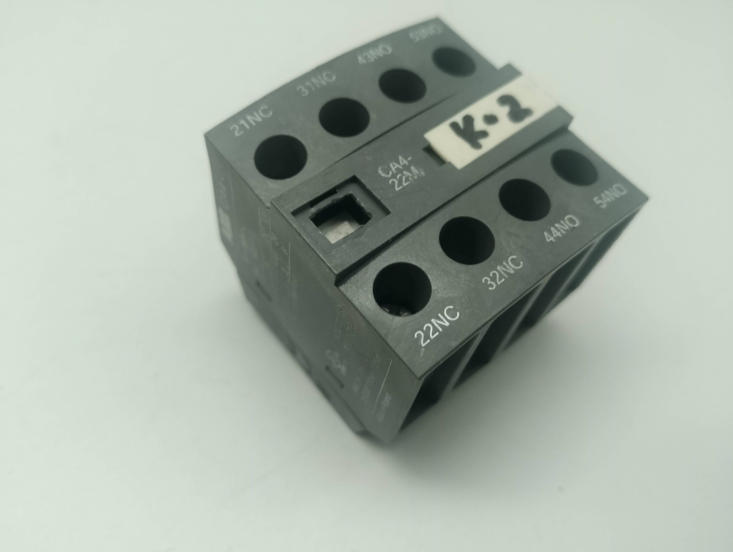 ABB CA4-22M Hilfskontaktblock – 2 Schließer + 2 Öffner – gebraucht – Bild 3