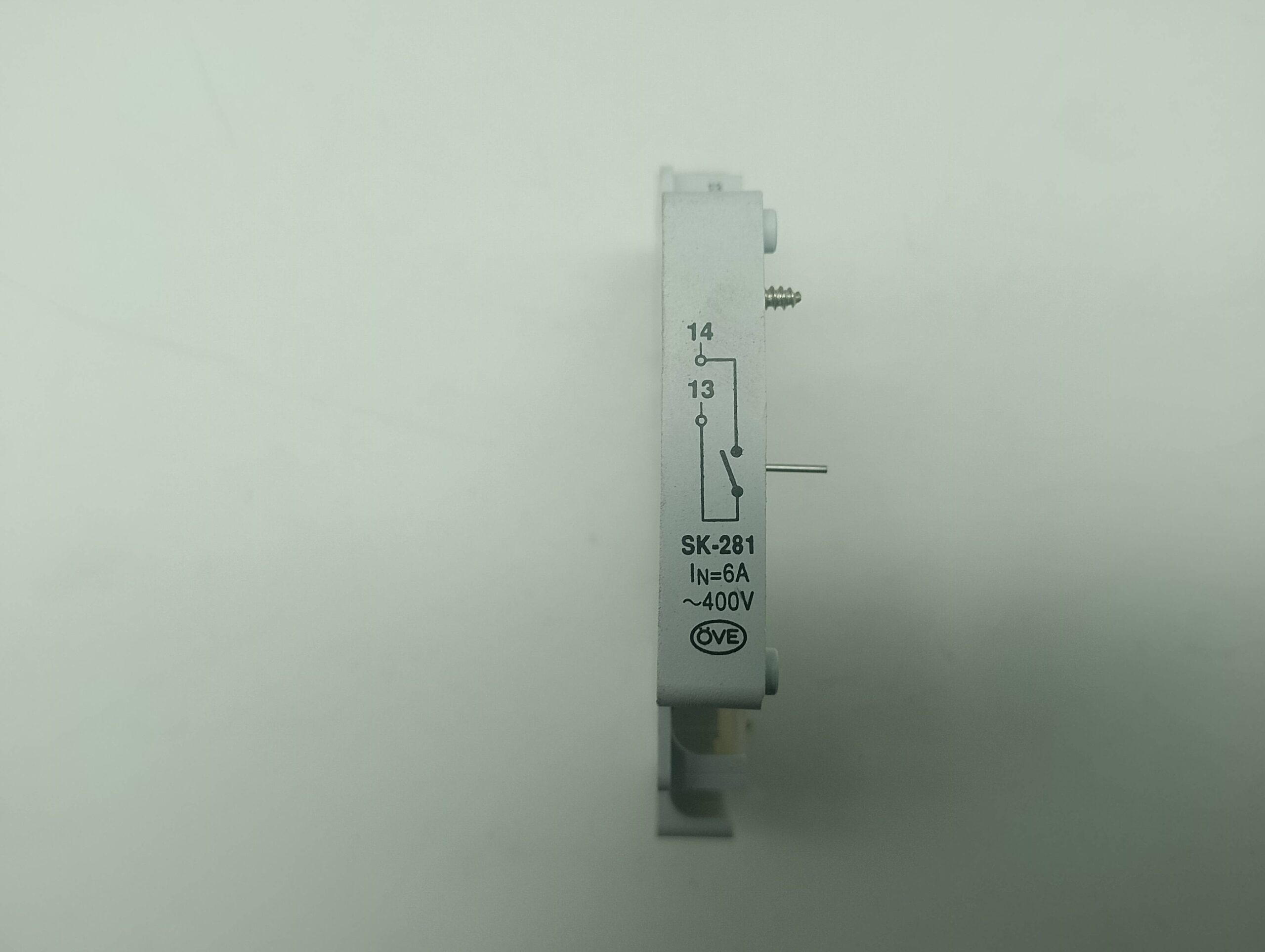Schrack SK-281 Hilfskontakt – 1 Schließer, 6 A, 400 V AC Hilfsschalter