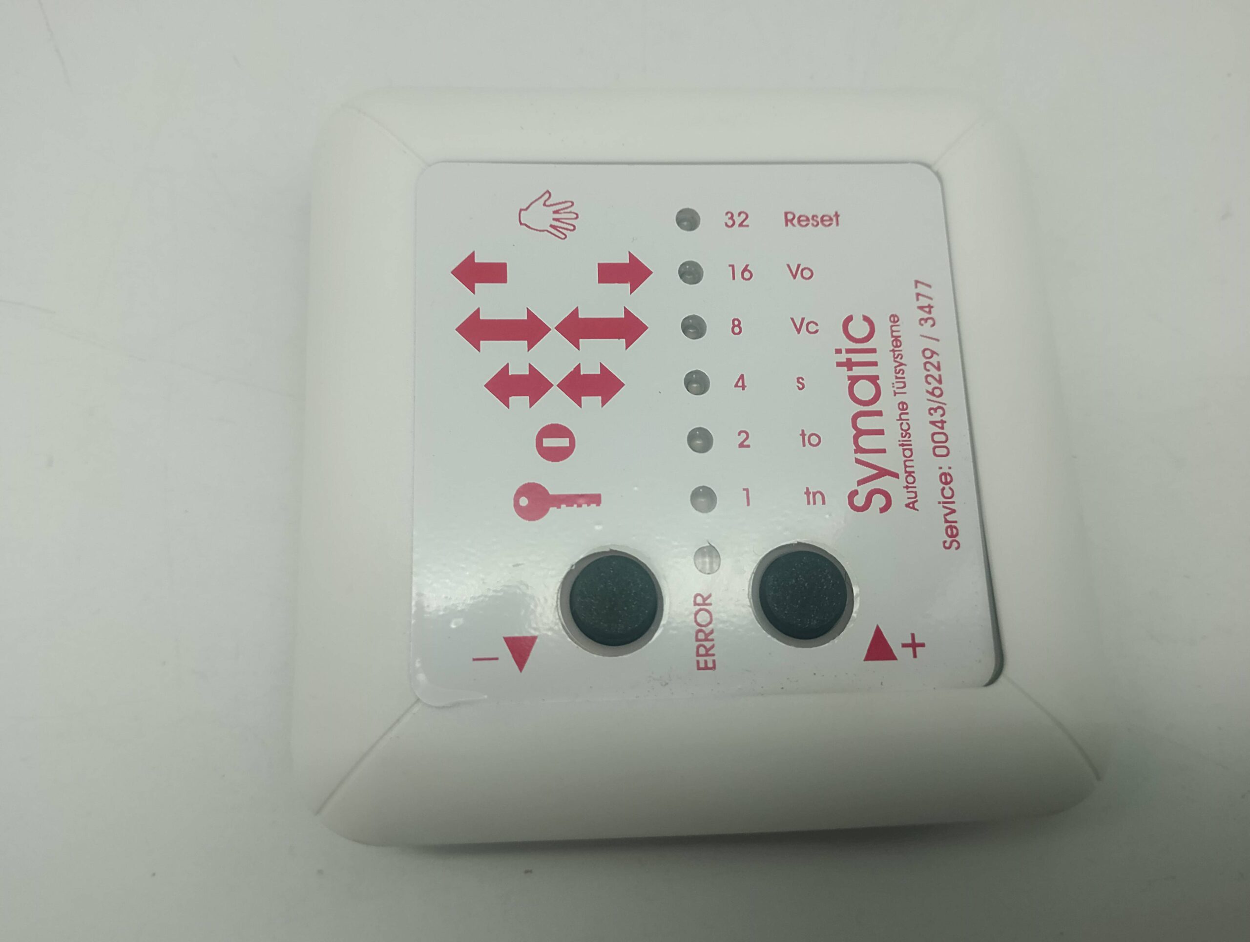 Symatic Bedieneinheit / Programmschalter für automatische Türsysteme – gebraucht – Bild 2