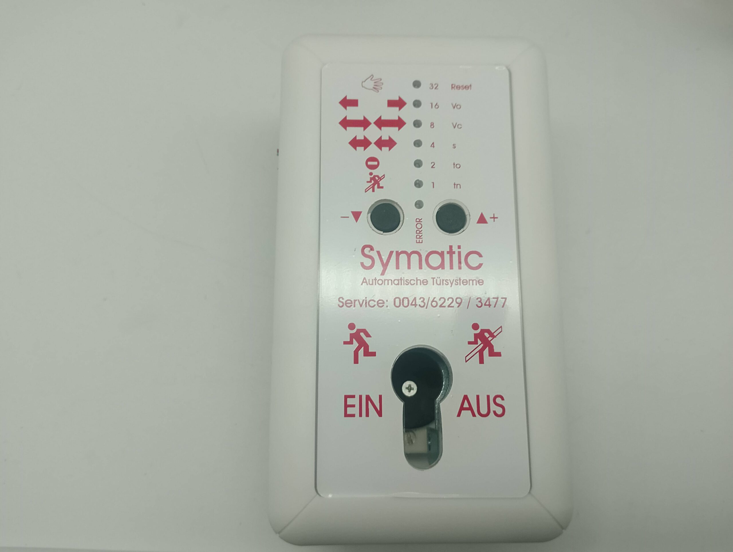 Symatic Bedieneinheit mit geba EIN/AUS-Wechselschalter – gebraucht
