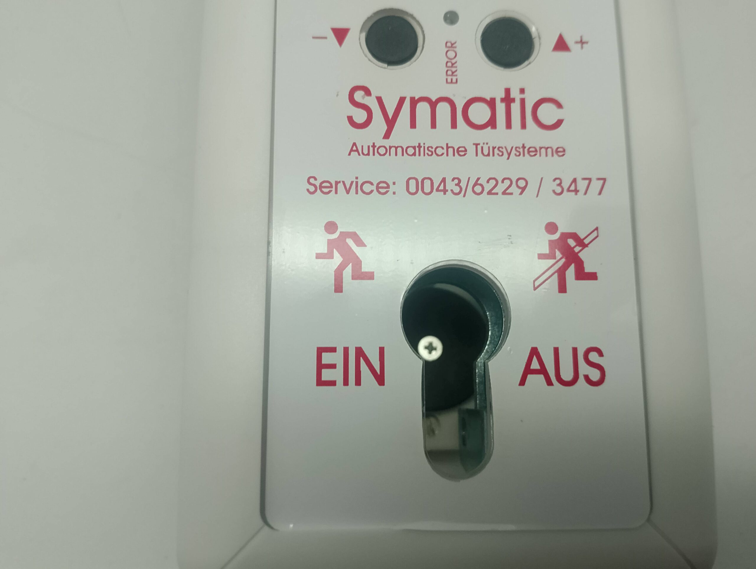 Symatic Bedieneinheit mit geba EIN/AUS-Wechselschalter – gebraucht – Bild 2
