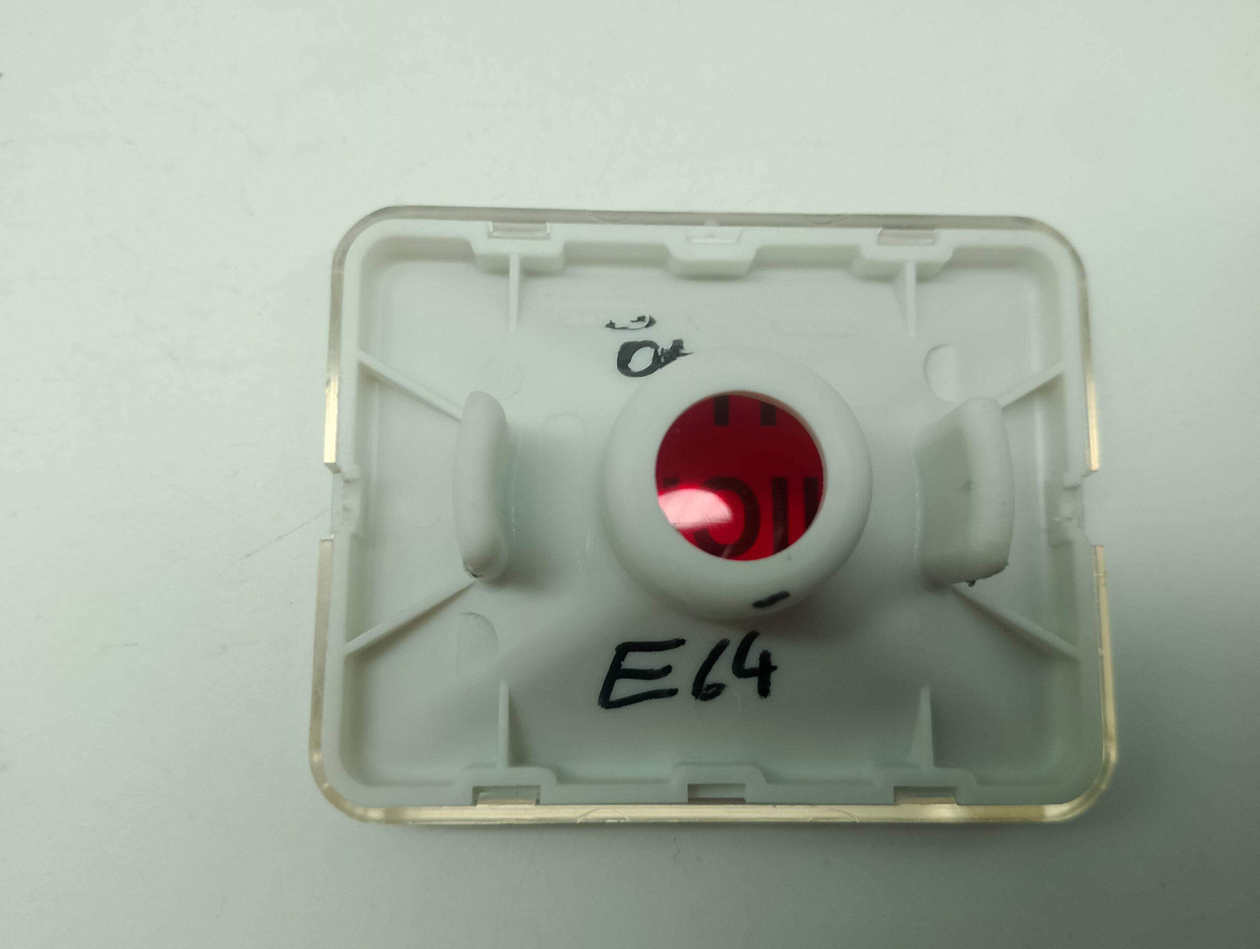 Berker Modul MB 21635 Zentralstück für Kontrolllampe – rot „Bitte nicht eintreten“ – Bild 2